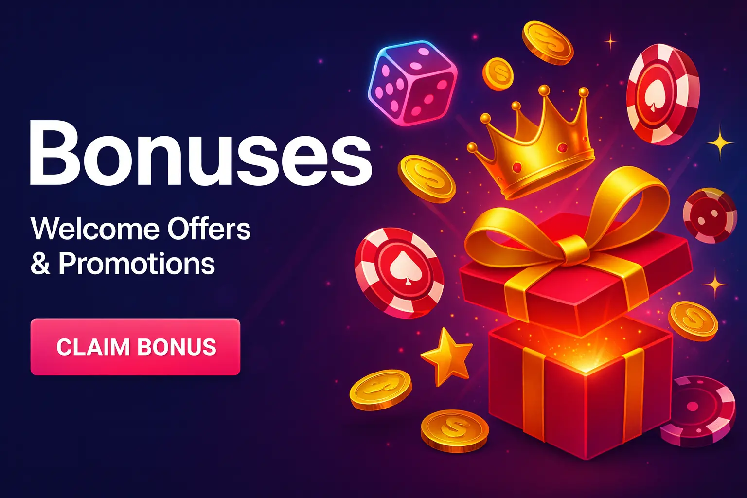 Wild Dice Casino Bonuses